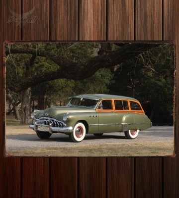 Металлическая табличка Buick Super Estate Wagon